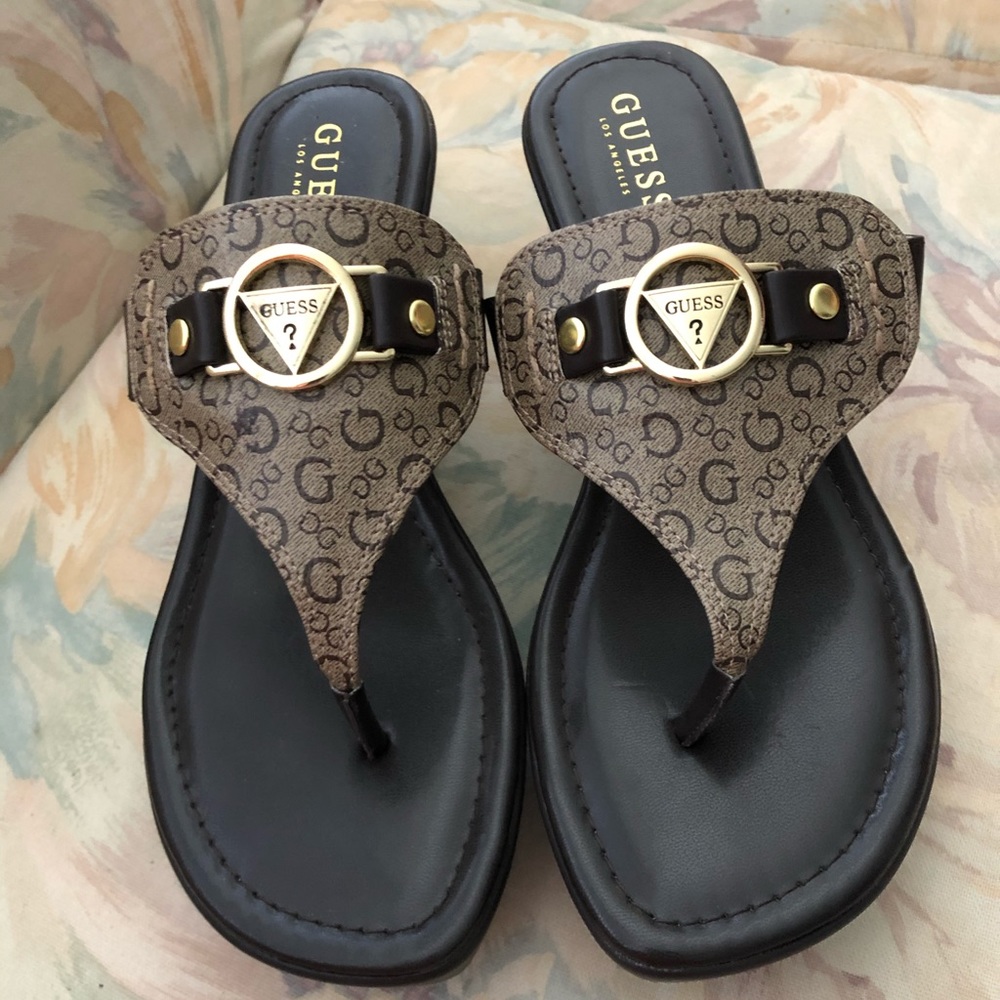 Guess brand sandal heels